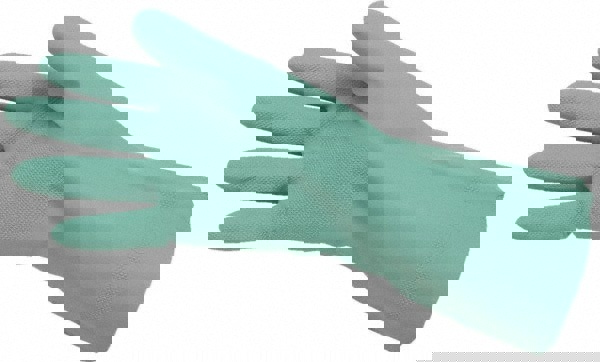 Chemical Resistant Gloves: 2X-Large, 15 mil Thick, Nitrile, Supported